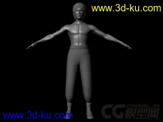 李小龙不错的模型加贴图外加2个玛雅的模型.3个模型一共的图片