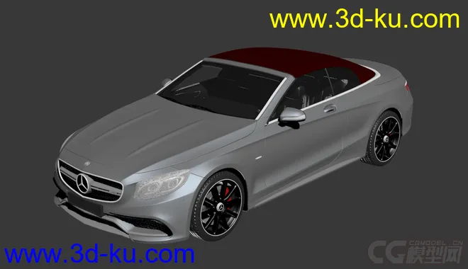 奔驰amg s63 2015 benz amg s63 2015 双门敞篷版模型的图片1