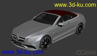 3D打印模型奔驰amg s63 2015 benz amg s63 2015 双门敞篷版的图片