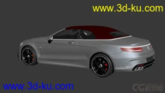 3D打印模型奔驰amg s63 2015 benz amg s63 2015 双门敞篷版的图片