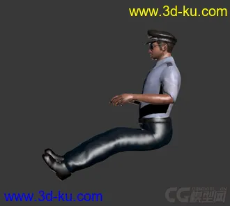 3D打印模型国航飞行员 南航飞行员 航空公司飞行员 民航机长的图片