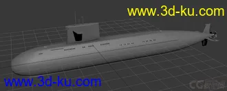 3D打印模型中国核潜艇 095核潜艇幻想版 想象版本的图片