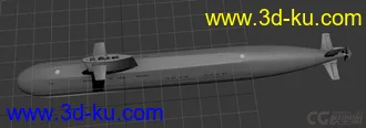 3D打印模型中国核潜艇 095核潜艇幻想版 想象版本的图片