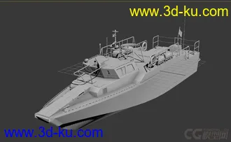 3D打印模型战斗快艇  战斗艇的图片