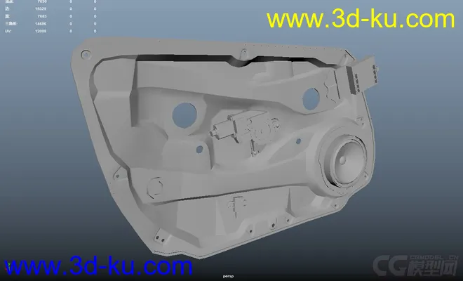 车门内部零件模型的图片2