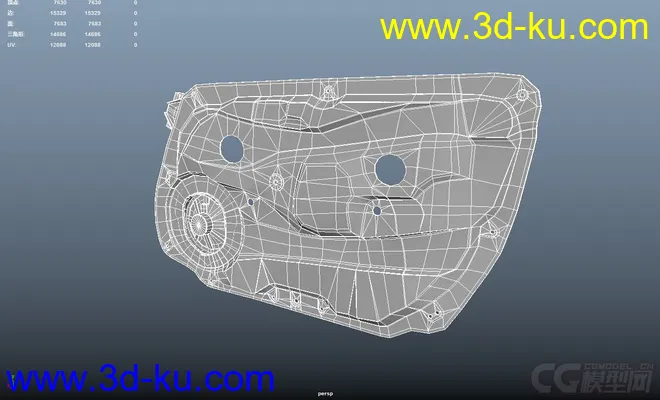 车门内部零件模型的图片5