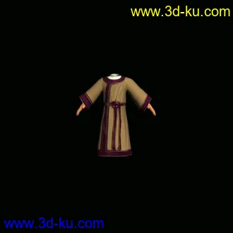 3D打印模型古代衣服,见笑的图片