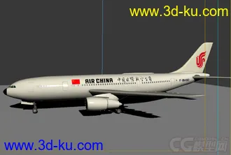 3D打印模型空客航班的图片