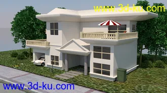 3D打印模型简单建筑设计的图片