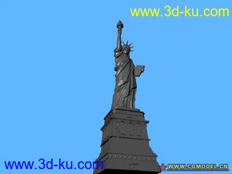 3D打印模型自由女神像的图片