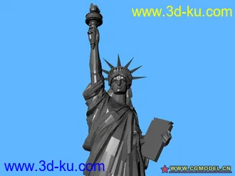 3D打印模型自由女神像的图片