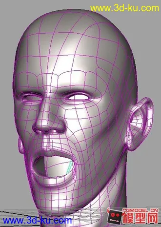 3D打印模型人头一个的图片
