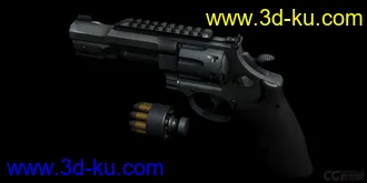 3D打印模型破解游戏R8左轮的图片