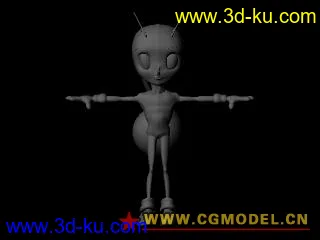 3D打印模型卡通蜜蜂的图片