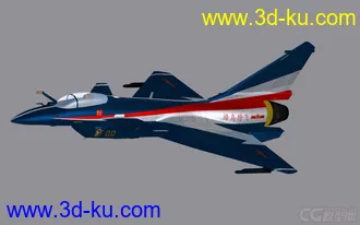 J-10B 战斗机模型的图片