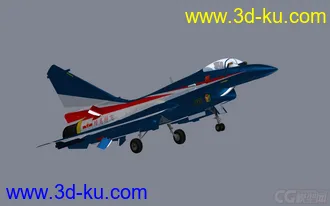 J-10B 战斗机模型的图片
