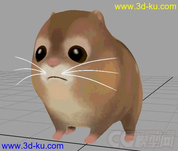 【动物】仓鼠模型的图片1