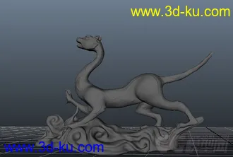 3D打印模型四圣兽（青龙白虎朱雀玄武）的图片