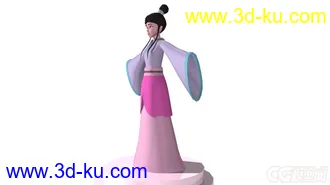 3D打印模型古代女子小霜的图片