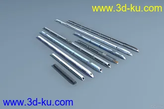 3D打印模型火车的图片