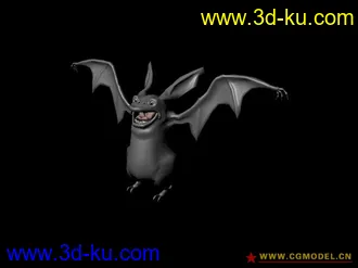 3D打印模型猫头鹰 蝙蝠 鸽子 怪鸟的图片