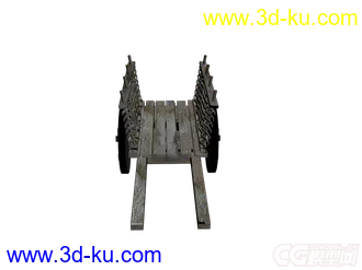 3D打印模型手推车的图片