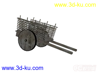 3D打印模型手推车的图片