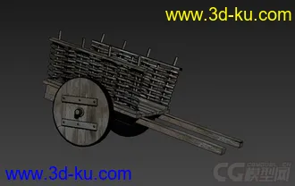 3D打印模型手推车的图片