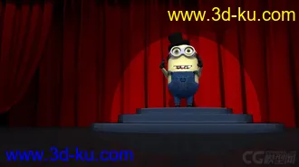 3D打印模型小黄人的图片