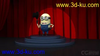 3D打印模型小黄人的图片