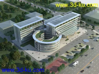 3D打印模型建筑场景带贴图的图片
