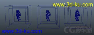 3D打印模型龙纹的图片