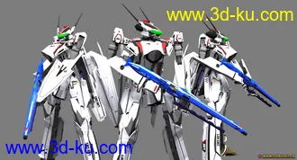 3D打印模型Macross Frontier -- VF-25的图片