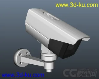 3D打印模型枪机摄像头的图片