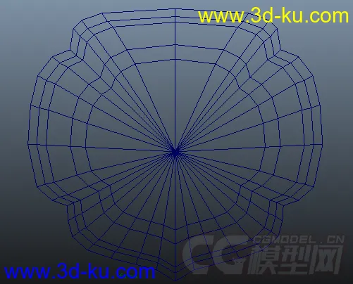 一个带饕餮纹的的古木雕塑，有贴图模型的图片3