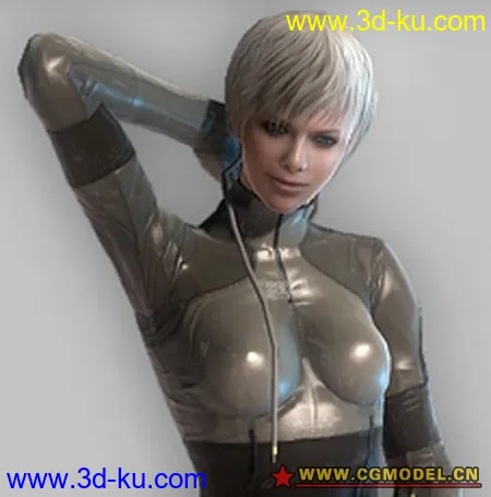 合金装备4 FEMALE CHARACTER模型的图片1