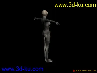 3D打印模型合金装备4 FEMALE CHARACTER的图片