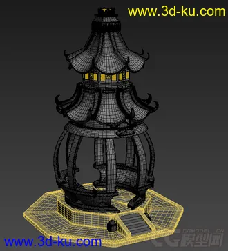 3D打印模型孟婆亭的图片