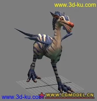 秀龙模型，带骨骼动画。。全BONE骨骼的图片