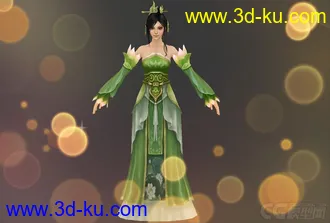 3D打印模型赤壁-小乔的图片
