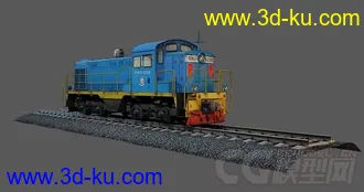 3D打印模型老式运输火车，免费送的图片