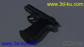 3D打印模型手枪的图片