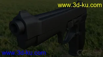3D打印模型手枪的图片