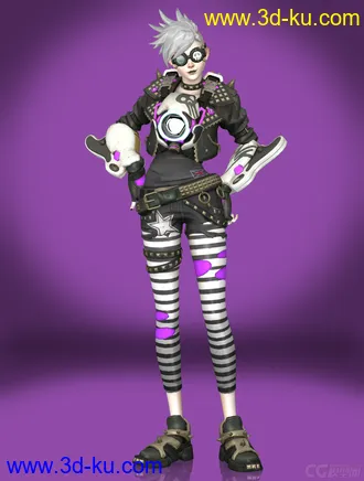 免费啦，首发——守望先锋模型猎空皮肤模型12套模型+武器的图片