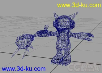 3D打印模型【数码宝贝】高吼兽的图片