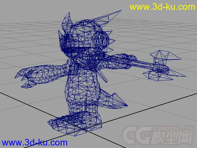 【数码宝贝】高吼兽模型的图片4