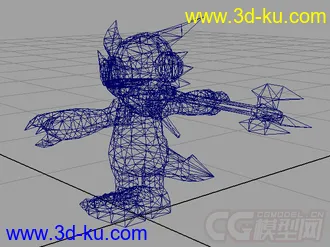 3D打印模型【数码宝贝】高吼兽的图片