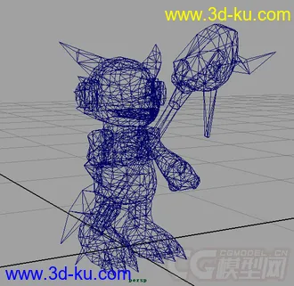 3D打印模型【数码宝贝】高吼兽的图片