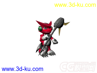 3D打印模型【数码宝贝】高吼兽的图片
