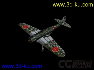 3D打印模型日军战斗机的图片